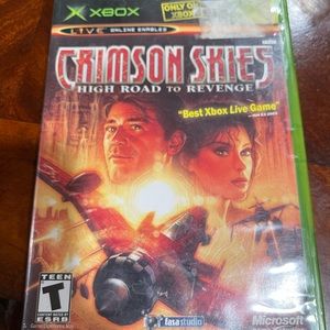 Xbox Crimson Skies Video Game‎